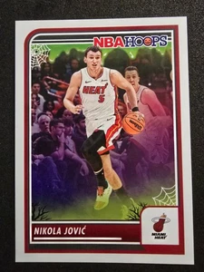 2023 NBA Hoops Haunted Hoops Nikola Jovic #267 Miami Heat - Picture 1 of 2