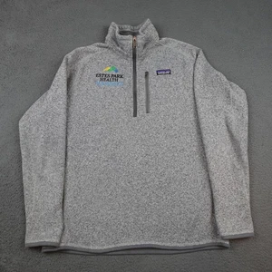 Patagonia Better Sweater Pullover Herren Large grau 1/4 Zip Fleece Estes Park - Bild 1 von 11