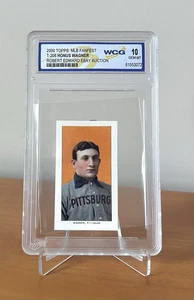 💎2000 Topps MLB Fanfest T-206 HOF Honus Wagner⚾️R.E. Ebay Auction WCG-10 GEM! - Picture 1 of 6