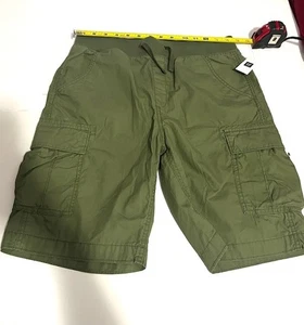 GAP Kids Boys Husky XXL (14-16) Green Cargo New NWT Elastic Waist Draw String - Picture 1 of 6