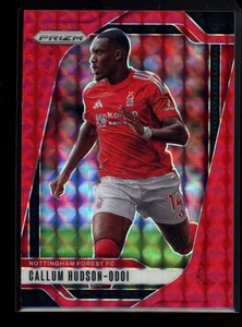 2024-25 Panini Prizm Premier League #258 Callum Hudson-Odoi Red Prizm - Imagen 1 de 2