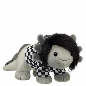 Build A Bear Emo Axolotl Stuffed Animal Black High-Tops Gift Set PRESALE - Picture 1 of 3