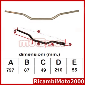77303410 LENKER TITAN ONE CAMAMOTO FÜR HONDA CRF 450R 2002 - 2003 - Bild 1 von 1
