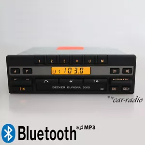 Becker Europa 2000 BE1100 Bluetooth Radio MP3 Oldtimer Youngtimer Autoradio 1100 - Bild 1 von 9