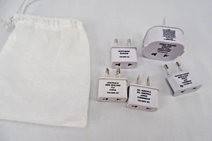 Dynex Travel Essentials DX-TAPS5 Adapter Plug Set, 5 international adapters, bag - Picture 1 of 5
