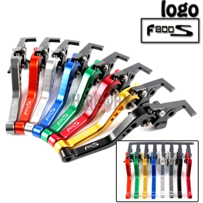 Palancas de manija de embrague de freno cortas de aluminio para motocicleta BMW F800S 2006-2014 nuevas Foto 1 de 4