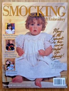 Australian SMOCKING & EMBROIDERY No.40 - Projects with Patterns ATTACHED in VGC - Picture 1 of 3