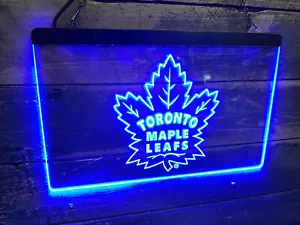 LED LIGHT UP TORONTO MAPLE LEAFS SIGN - Picture 1 of 1