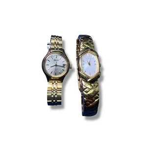 Seiko Women’s Watch Lot – 4205-0160 (Automatic) & 1N00-6R90 (Quartz) – Gold Tone - Picture 1 of 11