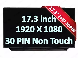 Acer Nitro Model N20C2 AN517-52 AN517-52-52T3 LCD Screen FHD Display 17.3" 60hz - Picture 1 of 3