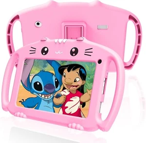 Android Tablet for Kids 7" Tablet with WiFi 32GB ROM Quad Core Shockproof V119 - Picture 1 of 3