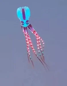 2022 new LED octopus kite flying trilobite kite adult kite string - Picture 1 of 16