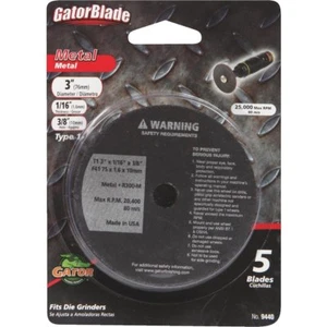 Gator Blade Typ 1 Trennscheibe 3X1/16X3/8 - Bild 1 von 1