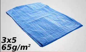 TELO TELONE OCCHIELLATO IMPERMEABILE BLU 85 GR  COPRI TUTTO MULTIUSO 4X5 - Imagen 1 de 1
