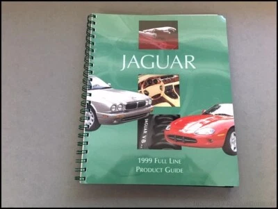 1999 Jaguar Product Guide Brochure Catalog - XJ8 XJ8L XJR Sedan XK8 Convertible - Image 1 of 4