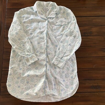 Vestido de noche Sonoma Life Style íntimo para mujer talla grande franela ropa de dormir  Foto 1 de 4