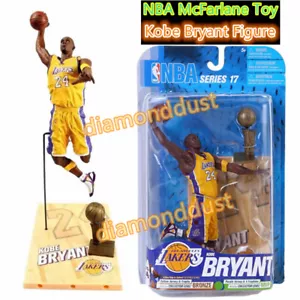 9" McFarlane Toy NBA Kobe Bryant Lakers Basketball Action Figure LA 24 Figurines - Picture 1 of 10