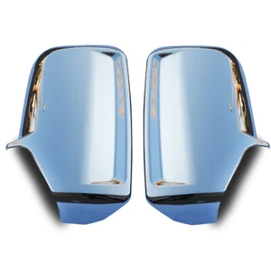 PAREJA DE CUBIERTAS CARCASA CROMADAS PARA MERCEDES SPRINTER VW CRAFTER 06 > 17 - Picture 1 of 11