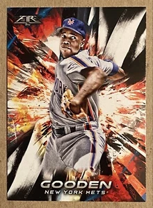 2018 Topps Fire Baseball Card #3 Dwight Gooden New York Mets - Picture 1 of 6