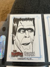MUNSTERS Rittenhouse 2005 HERMAN Sketch Cards DARREN AUCK Redemption Bonus RARE