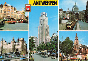Belgien - Antwerpen -   Postkarte, Ansichtskarte gelaufen