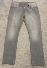 Jean Shop Grey Men's Mick Size 34 X 34 Jeans Hardly Worn