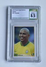 2019 Panini Copa America Sticker Ronaldo #351 CSG 8.5