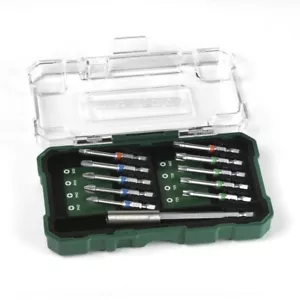 Masterforce 11 Piece Impact Drive Bit Torsion Zone Impact Rugged Set - Picture 1 of 10