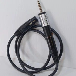 Hosa MIT-435 XLR - 1/4" Impedance Transformer Adapter W/ Pro Link Mic Cable - Picture 1 of 7