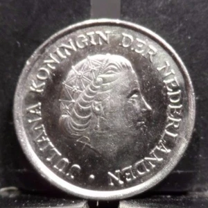 ZIRKULIERT 1980 25 CENT NIEDERLANDE MÜNZE (90517)1 - Bild 1 von 3