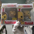 The Simpsons: Nelson Muntz Hot Topic Exclusive & OBESUS # 1203 common Funko Pop