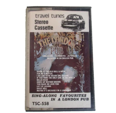 The London Pub Travel Tunes Sing-along Favourites Cassette Tape Hoghton Hughes - Image 1 of 4