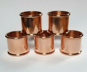Perlen KUPFER Halsbänder 25 mm i/d. für Gehstockherstellung - Bild 1 von 10