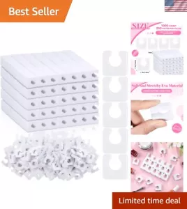 1000 Pcs Individual Pedicure Toe Separators Soft Foam Toe Spacers Comfortable... - Picture 1 of 7