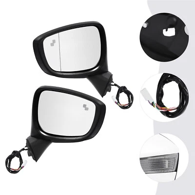 Rearview Mirror Fit For MAZDA CX-5 Rear View Driver&Passenger Side 2015-2016 Foto 1 de 4