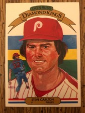 1982 Donruss Diamond Kings #16 Steve Carlton HOF (Phillies) NM-MT