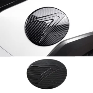 For Subaru Crosstrek 2024-2025 Carbon Fiber Car Fuel Tank Oil Gas Cap Cover trim - Picture 1 of 6