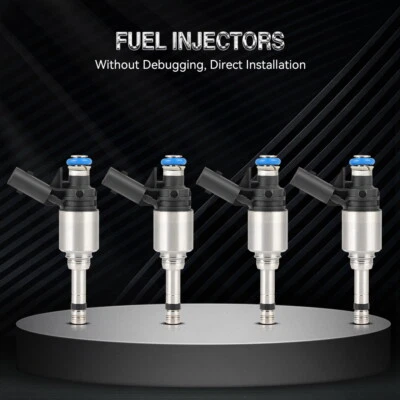 4 inyectores de combustible para Hyundai Elantra 2014-2017 para Kia Forte 2014-2016 2,0 L Foto 1 de 4