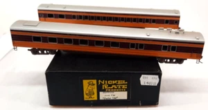 Nickel Plate Products HO Scale Hiawatha Diner Car & Parlor Car Set Missing Screw - Bild 1 von 13