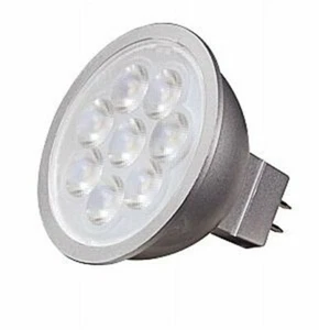 6.5 Watt MR16 LED GU5.3 Base 25 Degree Beam Angle 12V AC/DC - SATCO-S9493 - Picture 1 of 1