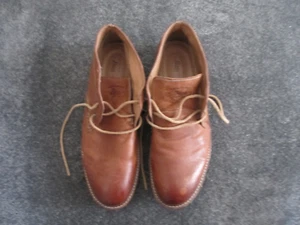 G H Bass Hombres Desierto Chukka Botas Marrón Cuero Engrasado Suela Crepé Reino Unido 10.5 M - Imagen 1 de 8