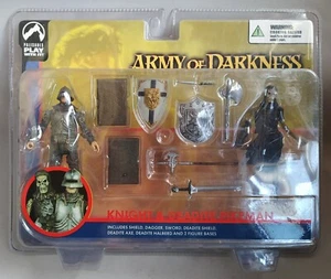 Evil Dead: Army of Darkness - Knight & Deadite Pikeman Figures Set (Palisades) - Picture 1 of 4