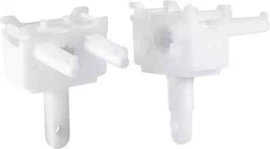 2 Pcs Vertical Blind Replacement Parts Wand Control White - Picture 1 of 6