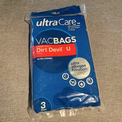 Ultra Care Vac Bag Kenmore Dirt Devil U Vacuum bag pack of 3 - Image 1 of 3