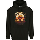 Apocalyptic Time Bomb Climate Change Gothic Mens 80% Cotton Hoodie
