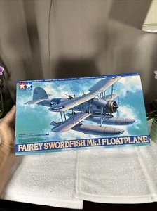 NEW Complete Tamiya 61071 Fairey Swordfish Mk.I Floatplane 1/48 Scale Model KIT - Picture 1 of 19