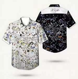 Led Zeppelin Iii Album Cover Hawaiian Shirt, shirt US size - Picture 1 of 2
