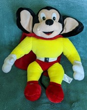 Viacom Mighty Mouse Stuffed Plush By Toy Network 2002 