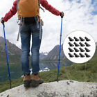  16 Pcs Parkstopper Trekkingstock-Spitzenset Pole Tips Supplies Kopfbedeckung