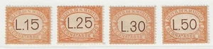 1927 San Marino - Segnatasse valori complementari completa MH* - Picture 1 of 1